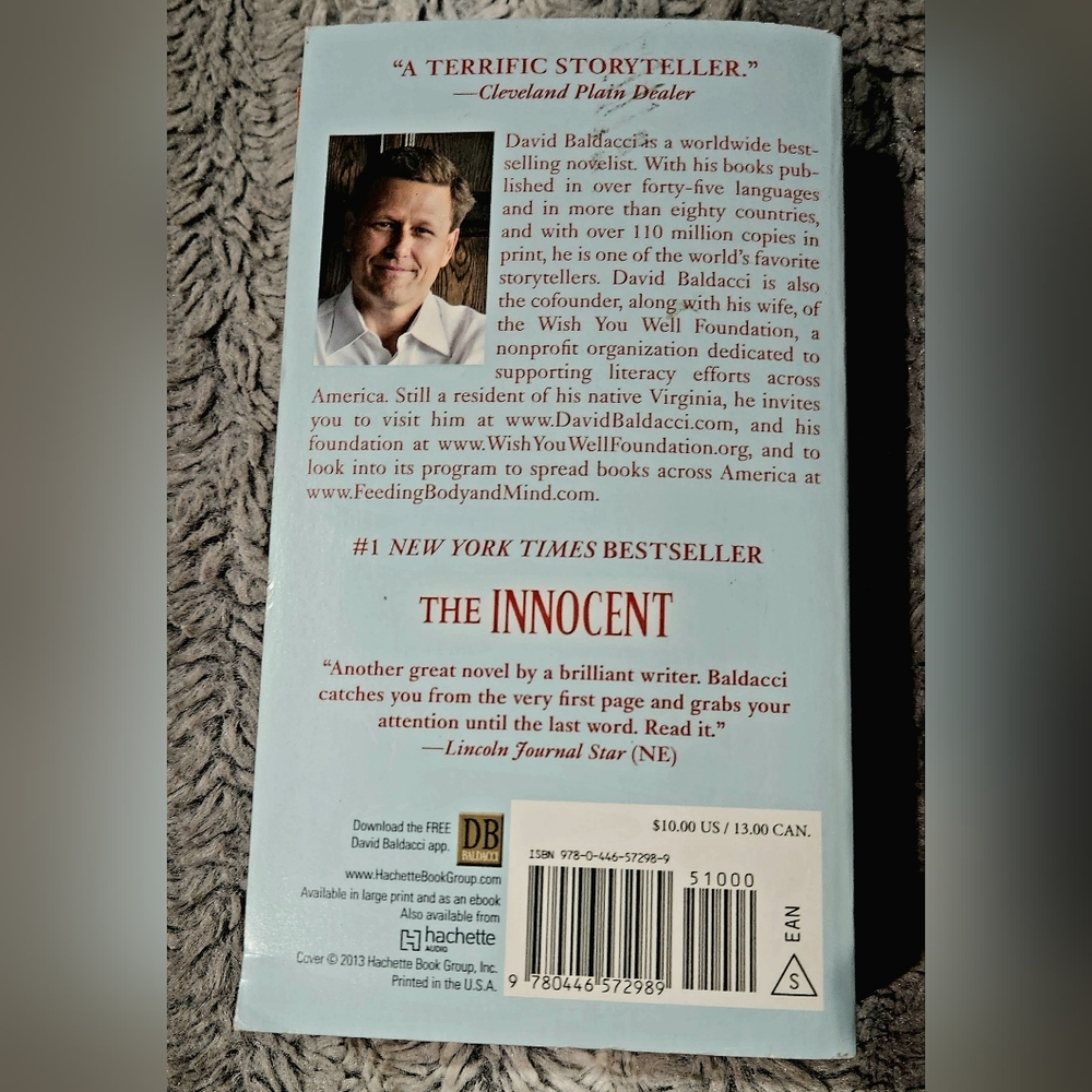 David Baldacci 'The Innocent' Book - Picture 3 of 3